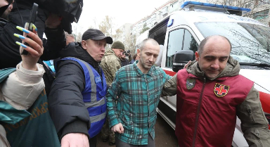 俄烏互換共計(jì)350名戰(zhàn)俘